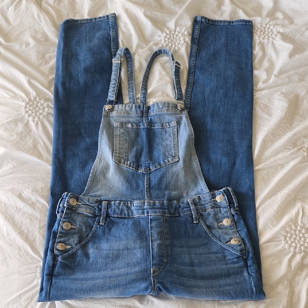 Teen Girls Denim Overalls